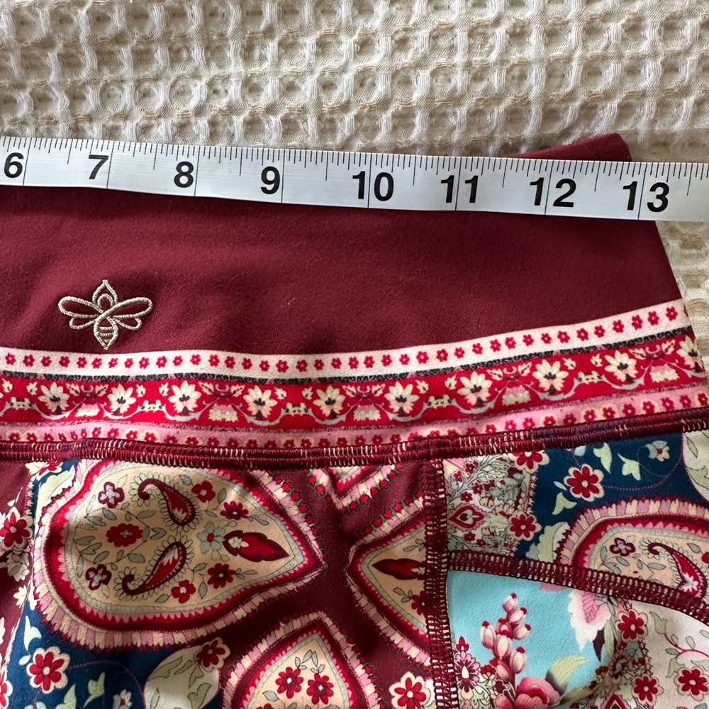 Johnny Was Active Floral Patchwork Two-Piece Set … - image 8